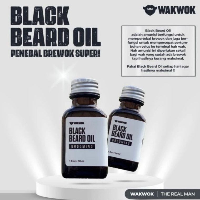 [KODE MJTDG] [BBO] BLACK BEARD OIL BBO by WakWok Beards