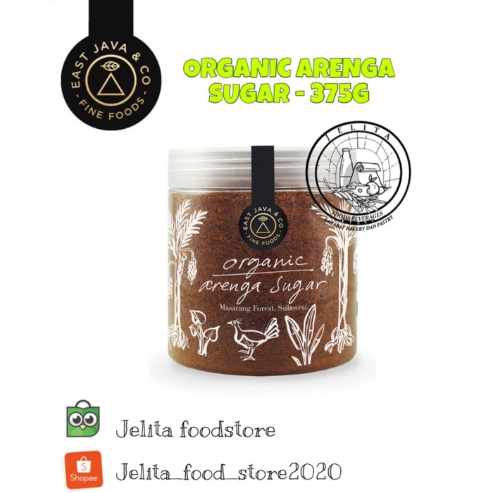 

East Java & Co Organic Arenga Sugar Masarang Sulawesi 375gr