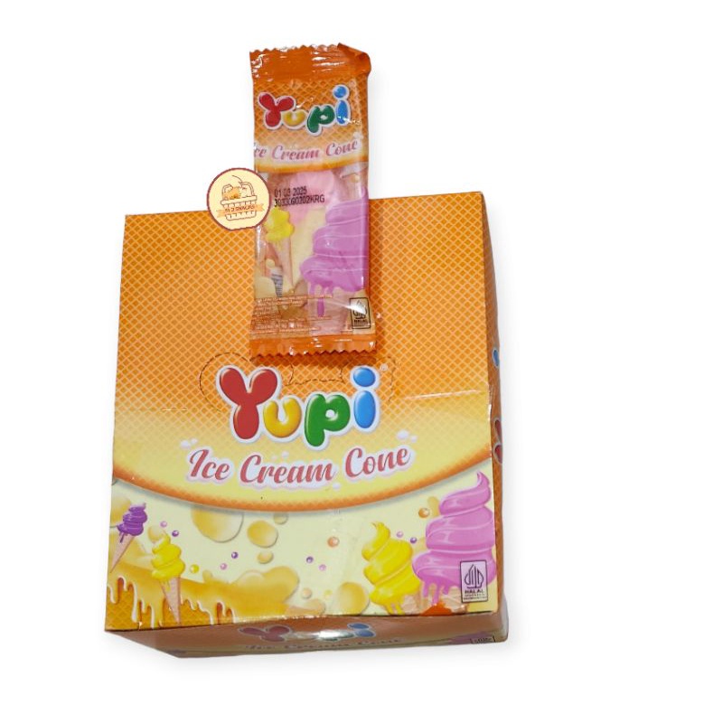 

Yupi Ice Cream Cone Box isi 24