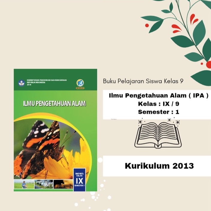 [DPT.4Jn23ν] Buku IPA Kelas 9 Semester 1