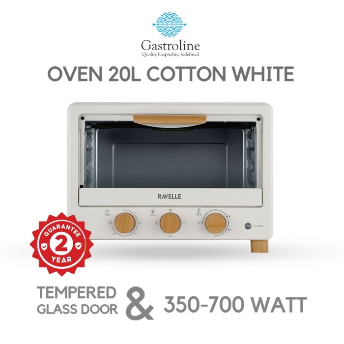 Ravelle Roasty Electric Oven Microwave Low Watt - Penghangat Makanan