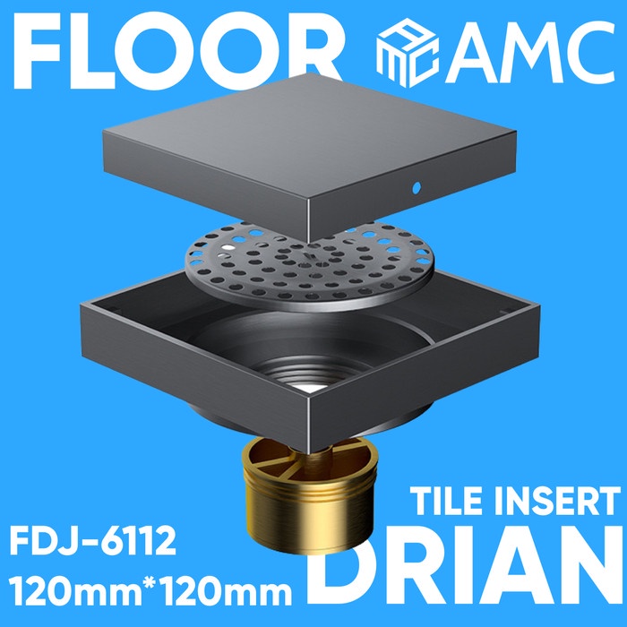 AMC FDJ 6112 Floor Drain Strainer Saringan Got Kamar Mandi Anti Bau
