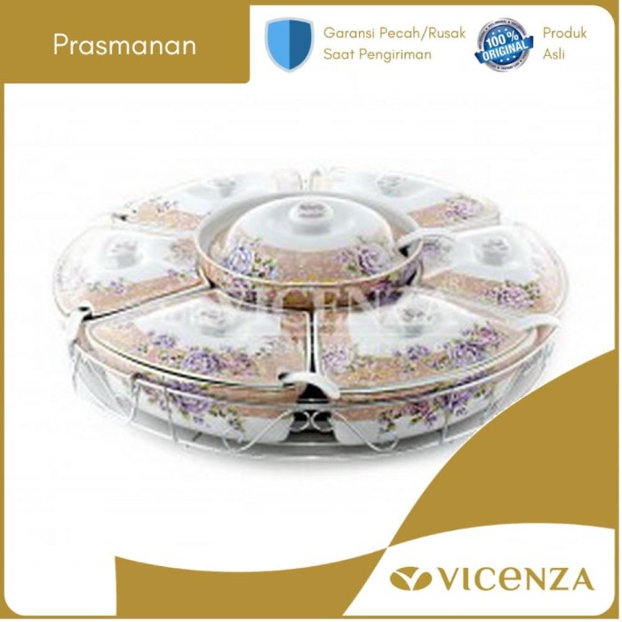 Bestseller Vicenza Prasmanan Besar B412 Motif Magnolia