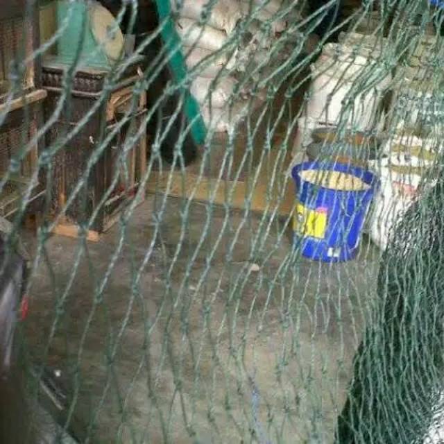 

JARING AYAM (PANJANG 20-25M X LEBAR 2.5 METER)JARING PAGAR AYAM JARING PEMBATAS NYLON