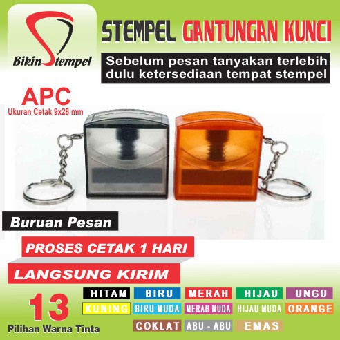 

STEMPEL FLASH GANTUNGAN KUNCI II STEMPEL NAMA II DOKTER II PERAWAT II TELPON II STEMPEL WARNA