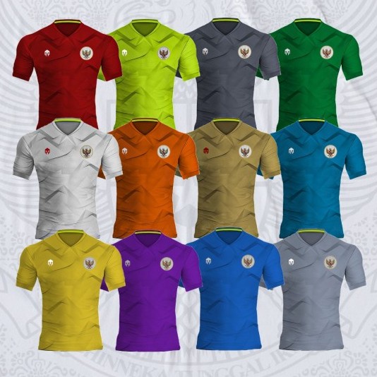 TERMURAH MILLS Jersey Timnas Garuda Indonesia Training KIT 2020