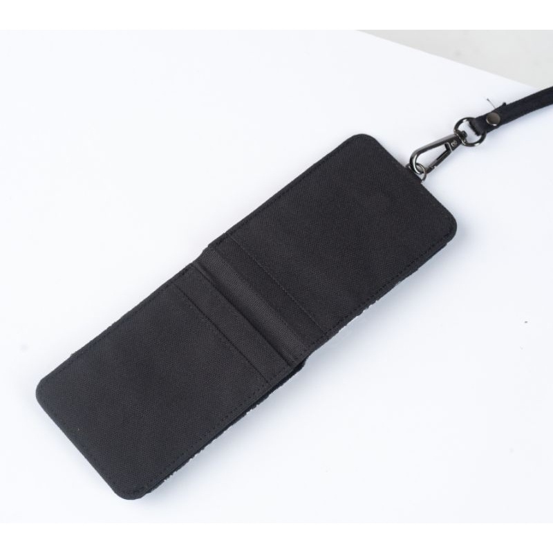 

NAME TAG ID CARD HOLDER LUKE GANTUNGAN NAMA EL KALUNG MOTIF BATIK BAHAN CANVAS
