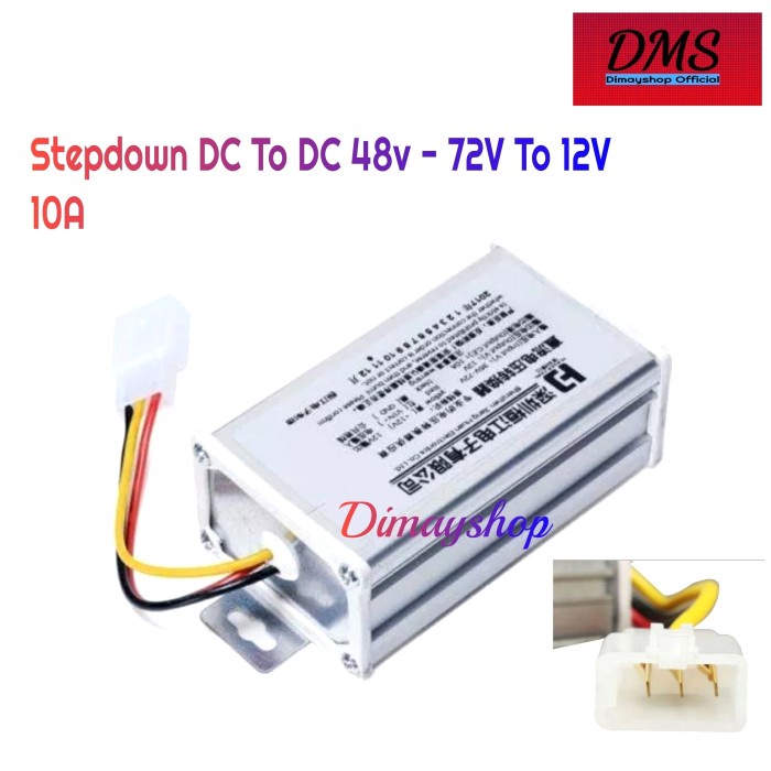Step Down converter DC to DC 36V 48V 72V To 12V DC E Bike