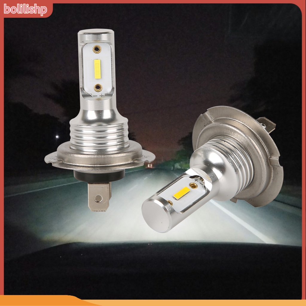 &lt;Bolilishp&gt; 2pcs Lampu Depan Led H7 30w Ip67 Anti Air Warna Putih Untuk Kendaraan