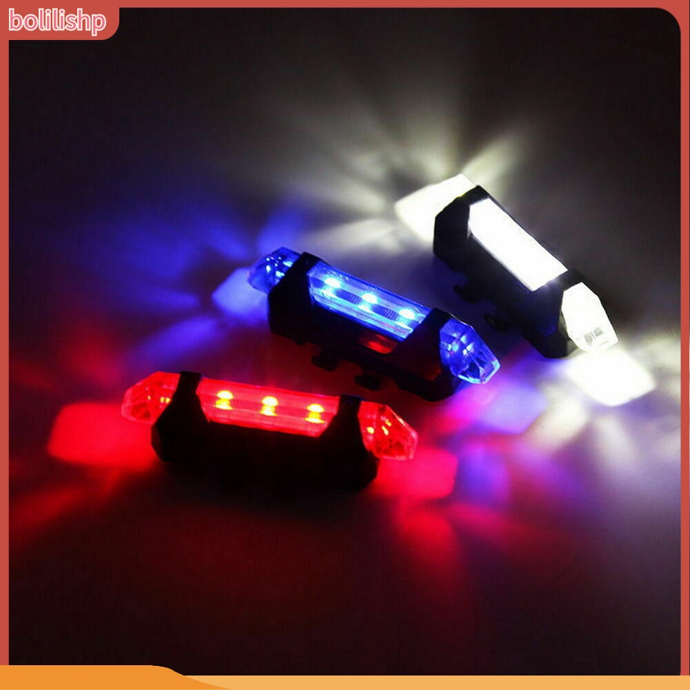 &lt;Bolilishp&gt; Lampu Belakang Sepeda Mtb Usb Rechargeable