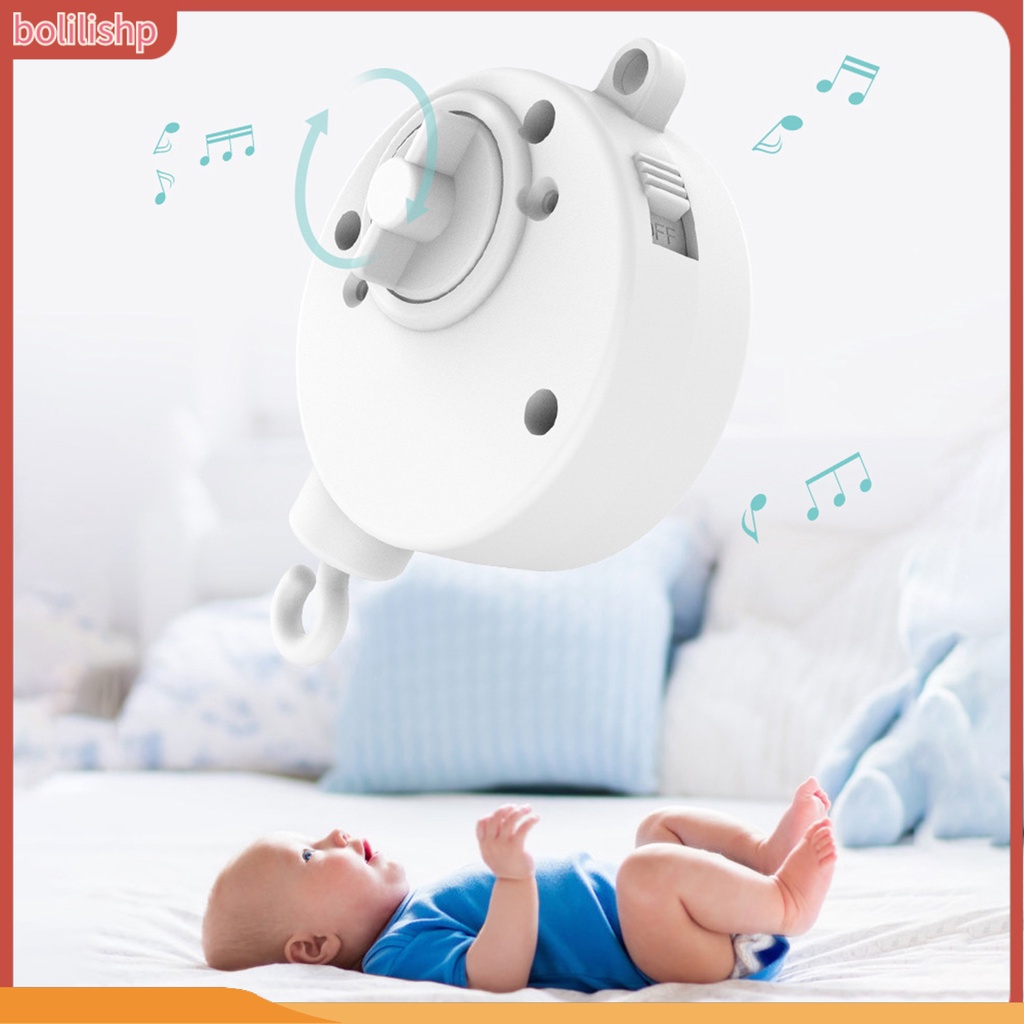 &lt;Bolilishp&gt; Mainan Kotak Musik Gantung Berputar Untuk Tempat Tidur Bayi