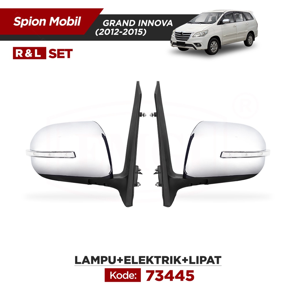 Upgrade Retract - Spion Mobil Grand Innova 2012 s.d 2015 + Switch - 73445s