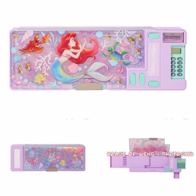 

SMIGGLE DISNEY PRINCESS ARIEL POP OUT PENCIL CASE ORIGINAL