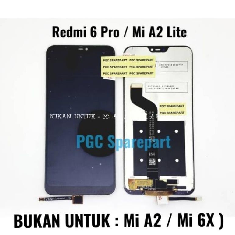 Termurah Original Oem Lcd Touchscreen Fullset Redmi 6 Pro - Xiaomi Mi A2 Lite S - Mia2 Lite (Bukan Mi A2 / Redmi 6X )
