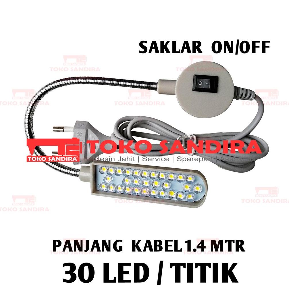 6.6 Lampu led mesin jahit 30 titik Magnet/lampu led mesin jahit murah/lampu led mesin jahit/lampu me