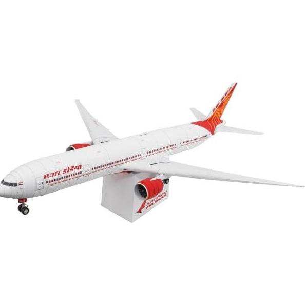 DIY Papercraft pesawat / airplane Virgin Atlantic AIRBUS A340-600