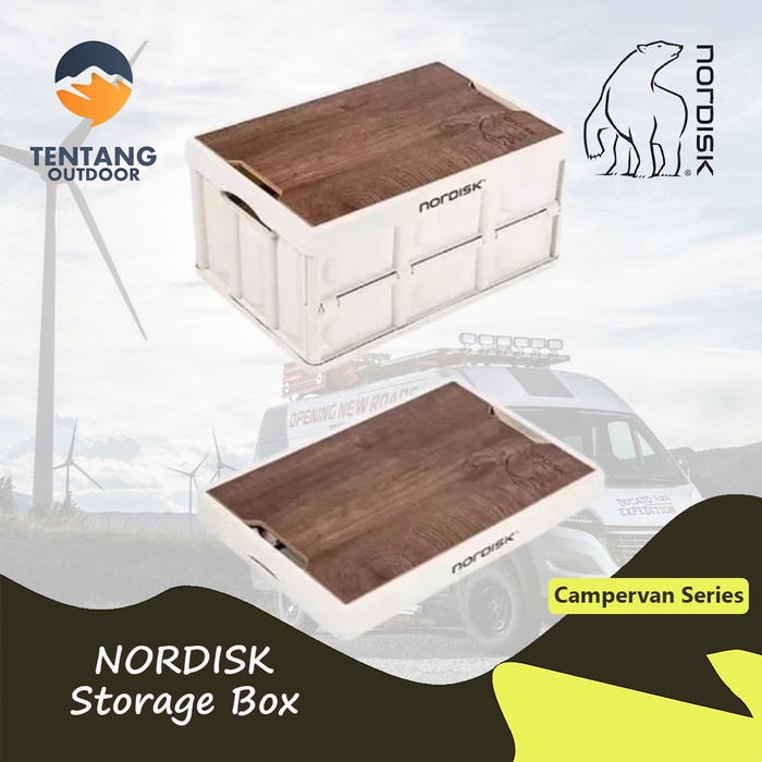 Storage Box Nordisk 55 Liter Kotak Lipat Outdoor Camping Campervan Box -Sherlyashope