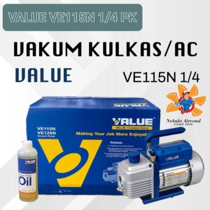 Termantab] Vacuum Pump AC - Kulkas - Mobil VE115N 1/4 HP