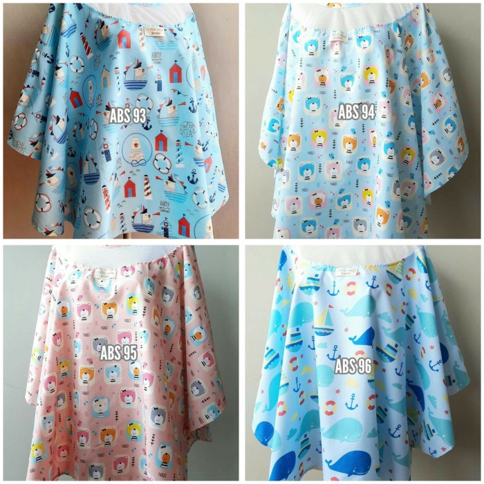 Apron Apron Menyusui/Tutupan Menyusui Cottonwood