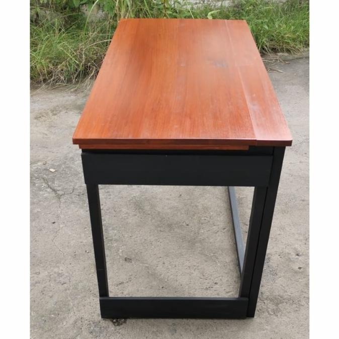 Terbaru  Meja Lipat Besar 120X60 Tinggi 75 Cm Full Kayu Solid Ready Haredangshop