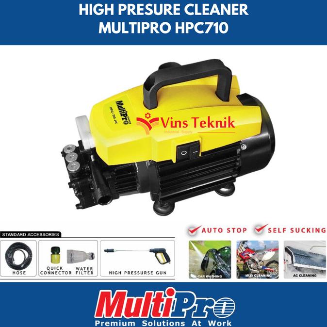 Cuci Mobil Hpc710Zm Multipro Hpc 710 Zm High Pressure Jet Cleaner
