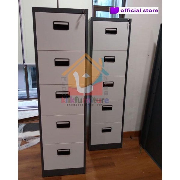 

Promo Filling Cabinet Besi 5 Laci / 5 Susun Akd5