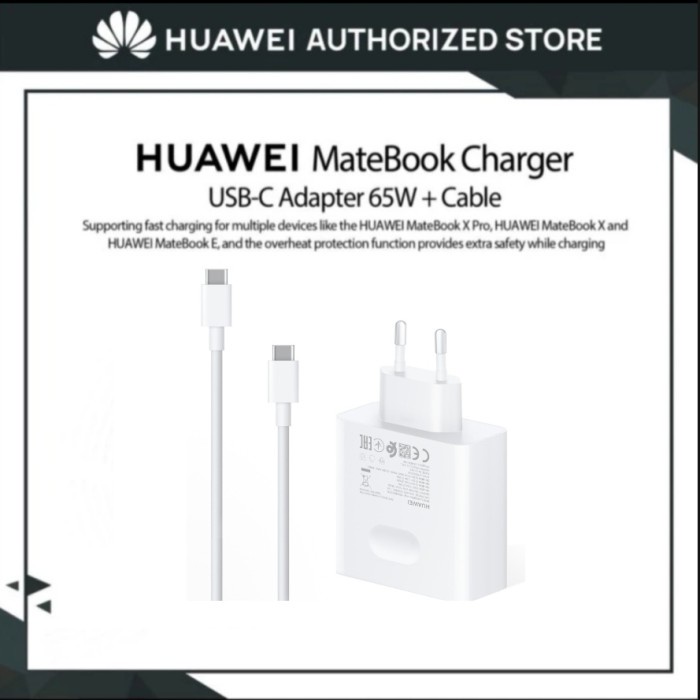 Lapko Huawei Charger Laptop 65Watt