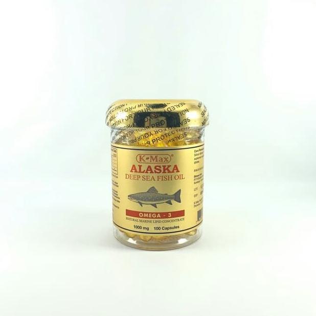 KMAX ALASKA DEEP SEA FISH OIL OMEGA 3 lge