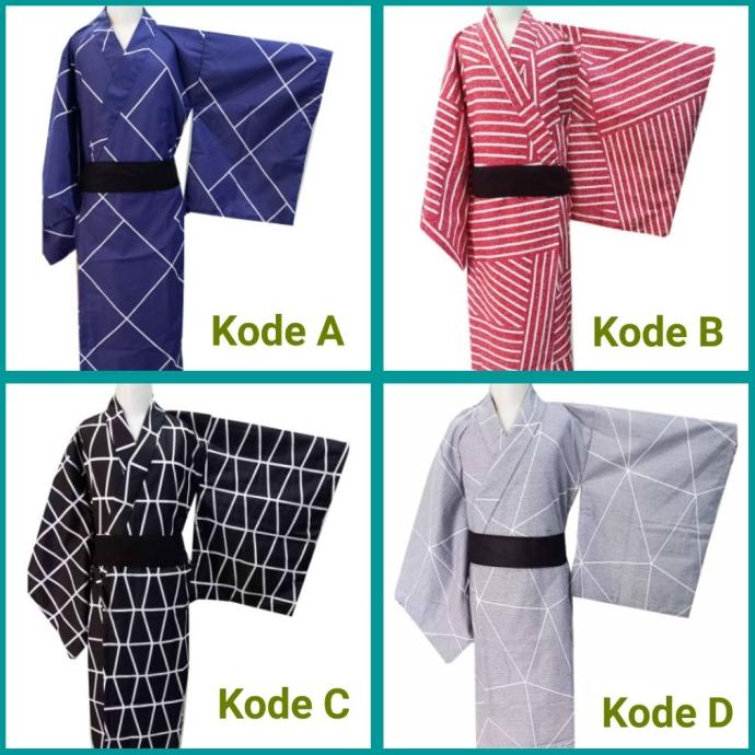 Yukata Boy Size Xl - Kimono Japan Kimono Jepang