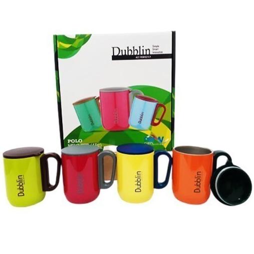 @#@#@#] Gelas Dubblin Cangkir Mug Gelas Stainless Steel Tahan Panas Dingin