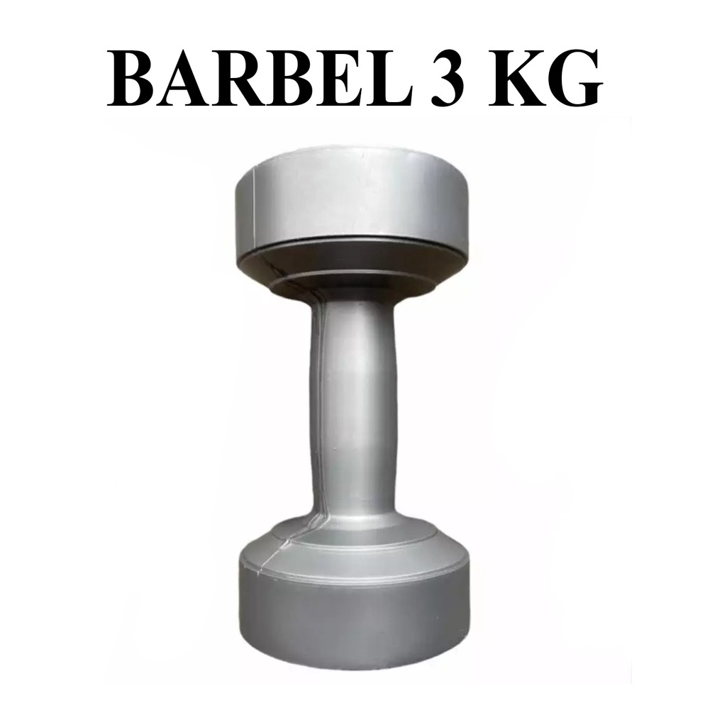 JL55 POTENCE BARBEL 3KG / DUMBELL 3KG / DUMBEL PLASTIK 3 KG ➷COD