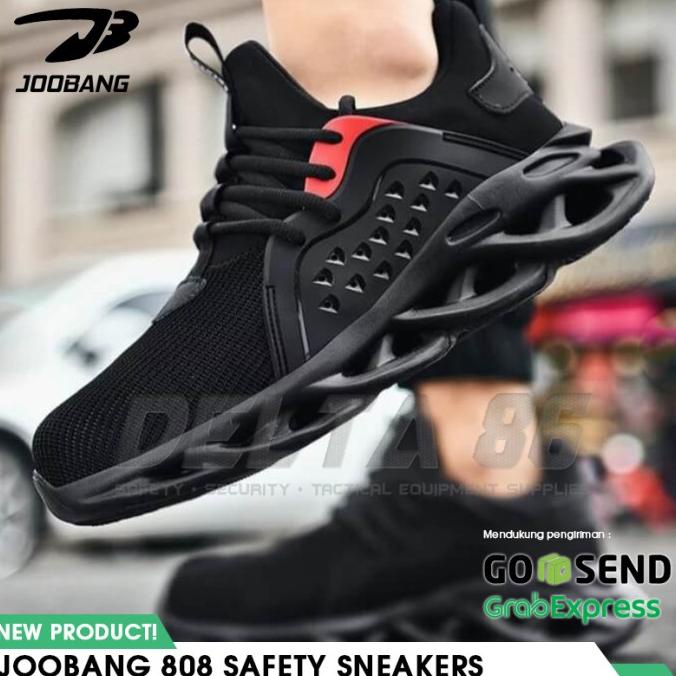Sepatu Safety Sneakers JOOBANG 808 Steel Toe Anti Tusukan