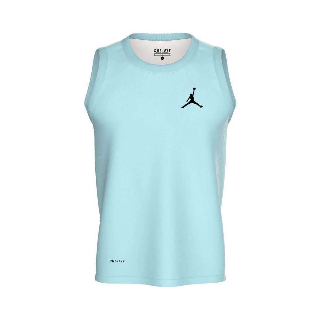 Baju singlet olahraga Running Gym Lari Pria