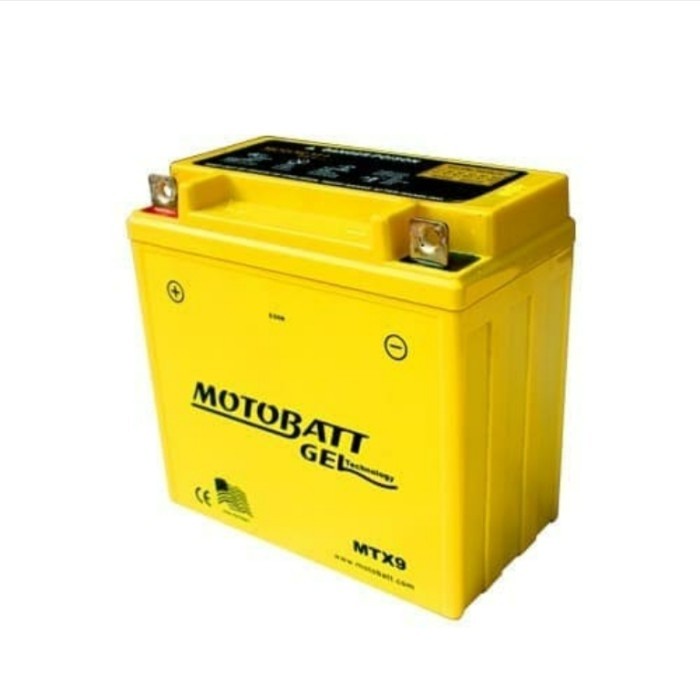 Best Seller Aki Motor Suzuki Thunder 125, Thunder 250 Motobatt Mtx9 Aki Kering