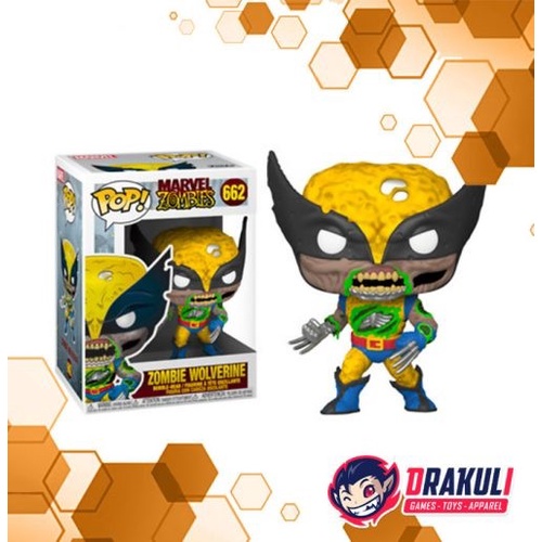 Funko Toys Funko Pop Marvel Zombies - Zombie Wolverine