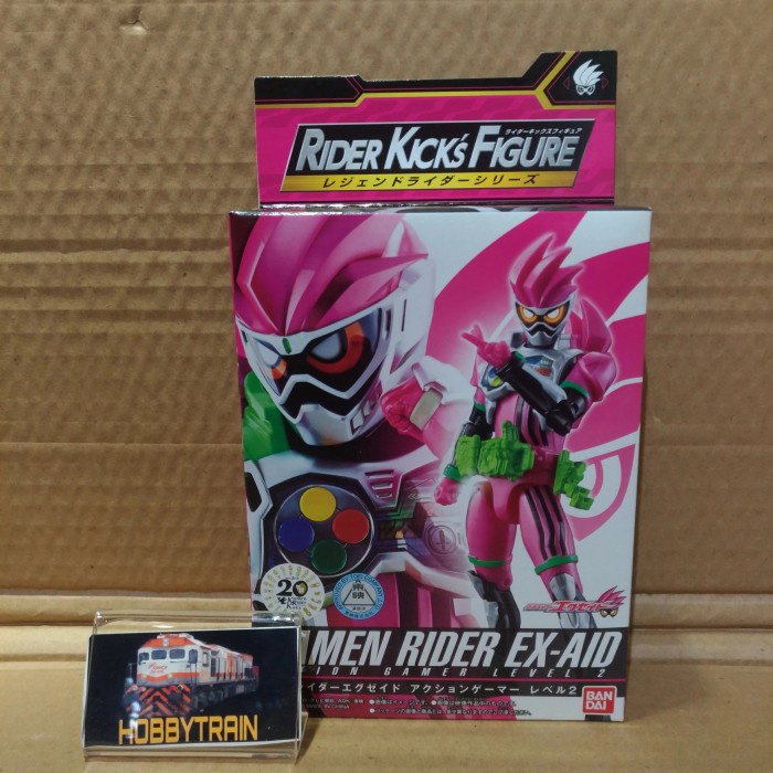 MUST HAVE RIDER KICKS FIGURE RKF KAMEN RIDER EX-AID TERMURAH