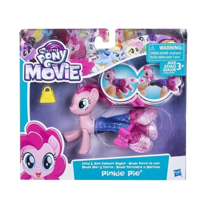 FLASH SALE SALE MAINAN FIGURE MY LITTLE PONY THE MOVIE PINKIE PIE LAND & SEA TERBARU