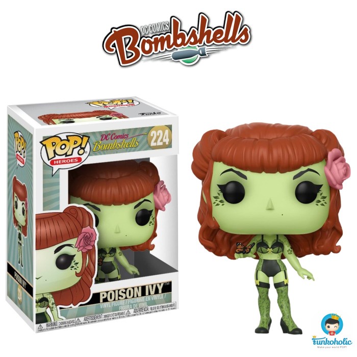 Funko Pop Heroes Dc Comics Bombshells - Poison Ivy #224