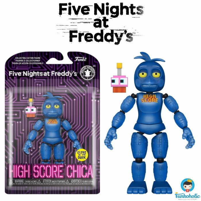 Funko Articulated Action Fures Fnaf - Hh Score Chica (Glow)