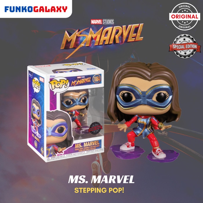 Funko Pop Ms. Marvel (222) - Ms. Marvel Stepping #14
