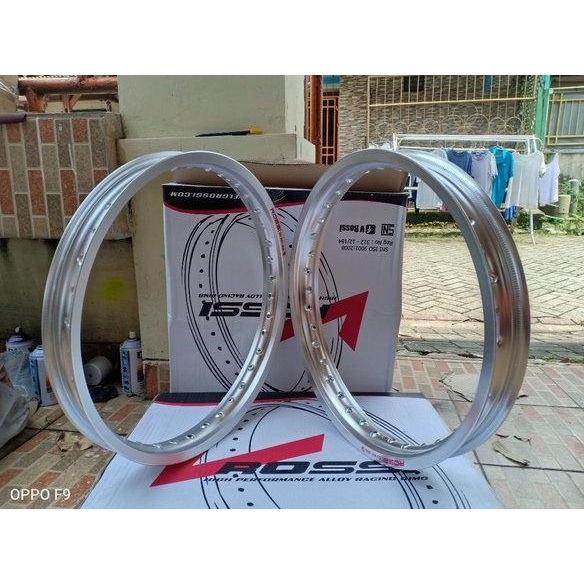 ORDER SEKARANG Velg Rossi 160 185  Silver ring 17 Sepasang
