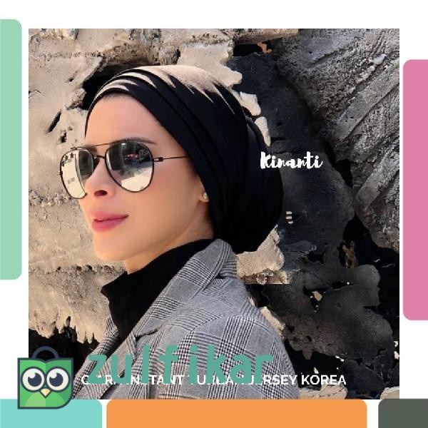 Turban Qiara Turban Instan Jersey Korea Instant Turban Turban Olahraga Turban