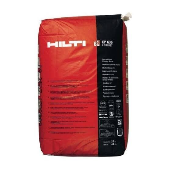 

Firestop CP636 Mortar System HILTI ram02