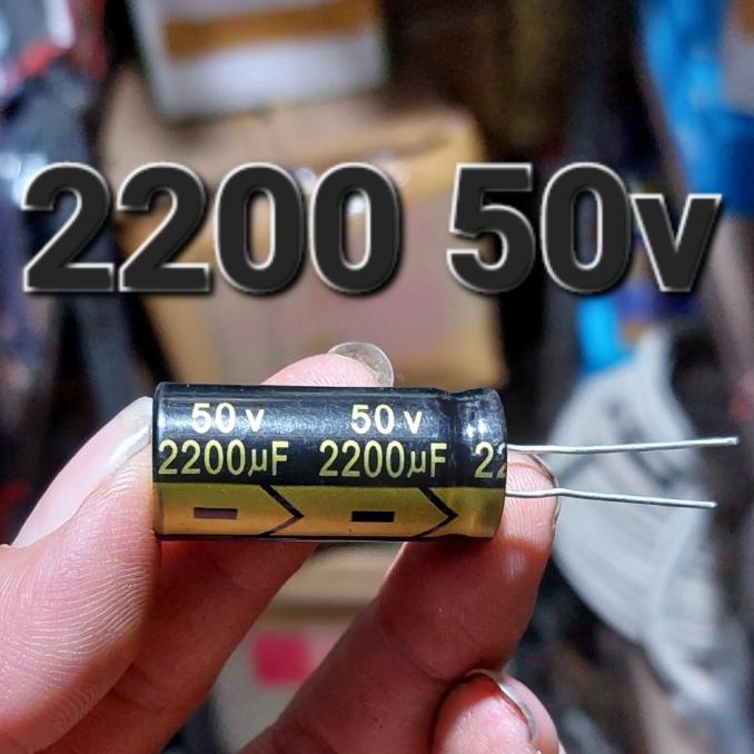 Elko Elco 2200 Uf 50V 2.200Uf 2200Uf 50V 50 V Volt