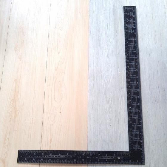 

Penggaris siku tukang 40x60 cm penggaris Siku L besar 16x24 inch
