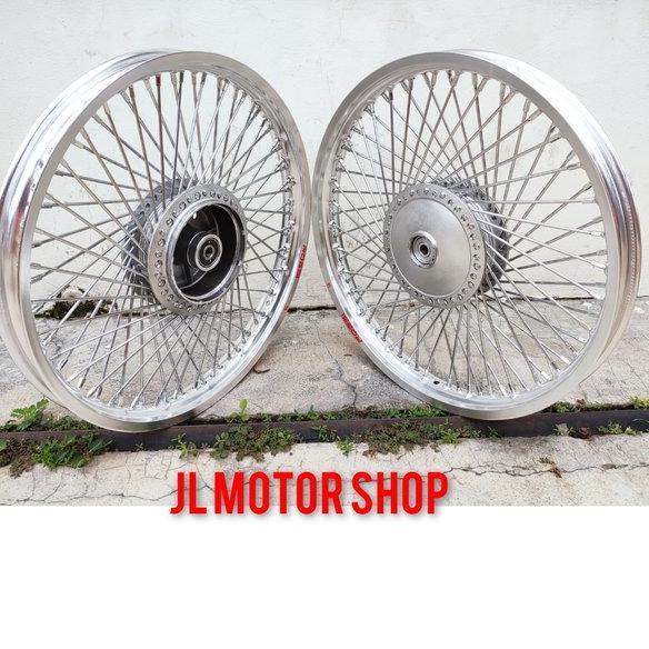 Sepaket Velg Jari Jari Seribu Honda Grand Astrea Prima Supra Honda C70 Dll
