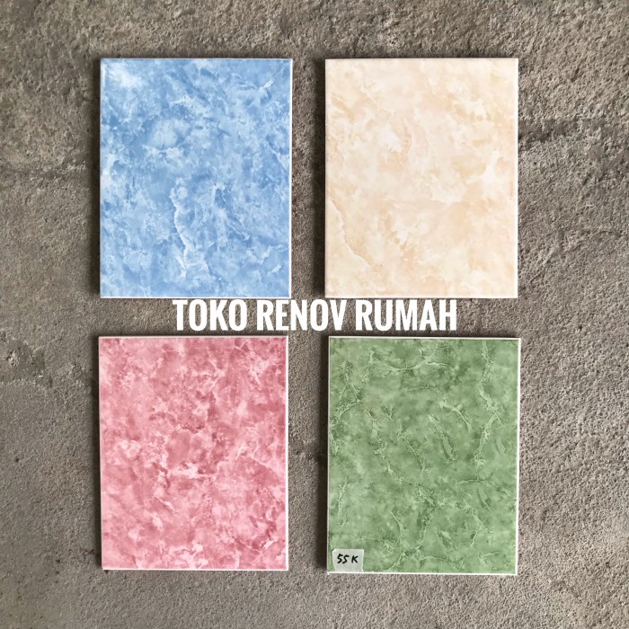 Hidi Keramik Dinding 20X25 Warna Warni /Keramik Dinding Kamar Mandi