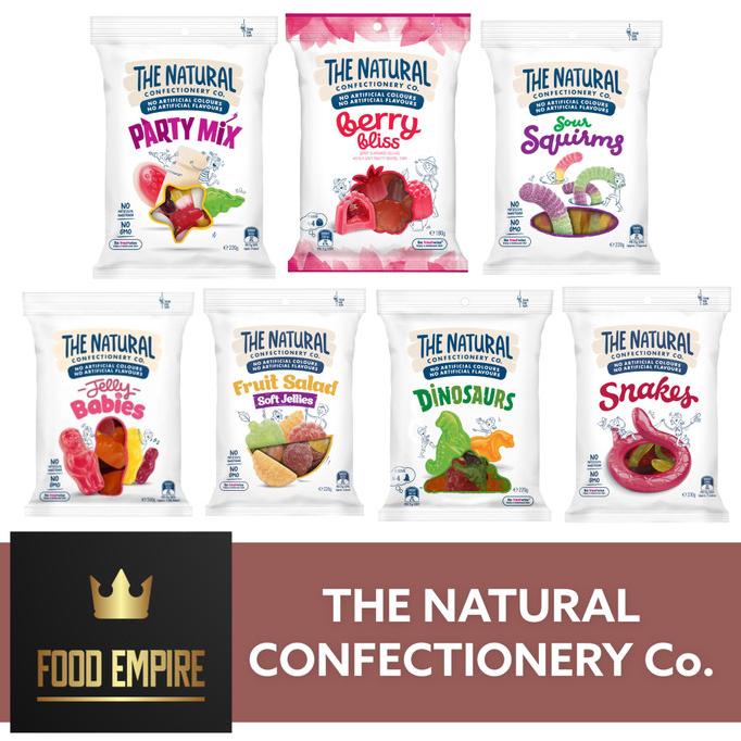 

THE NATURAL CONFECTIONERY Co. Fruit Flavor Jelly Gummy | Permen TNCC