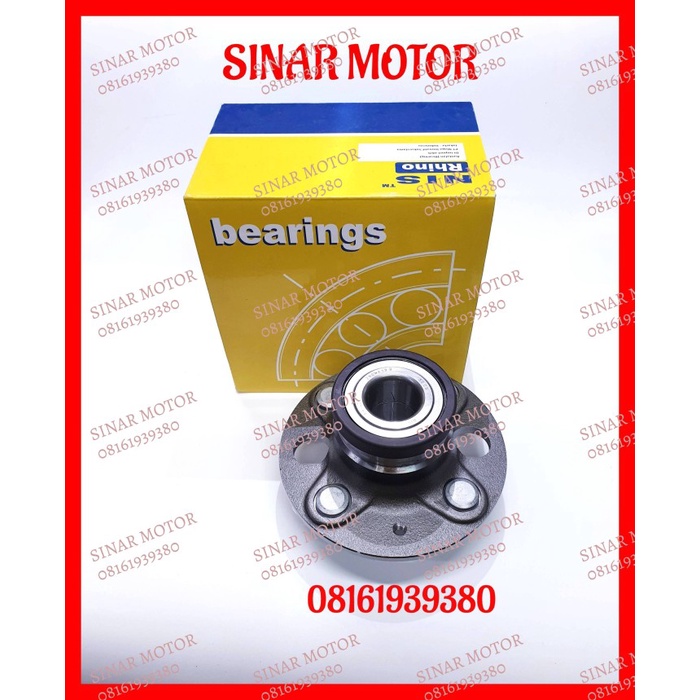 LAHER BEARING RODA BELAKANG HONDA BRIO /JAZZ 2004-2007 / NEW CITY