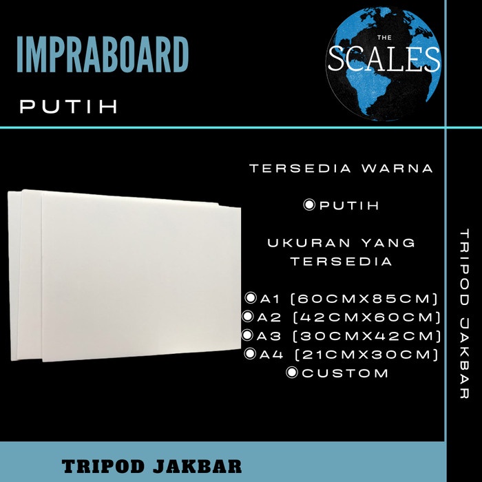 Impraboard 3mm A3